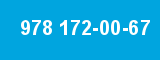 978 172-00-67 978 172-00-67